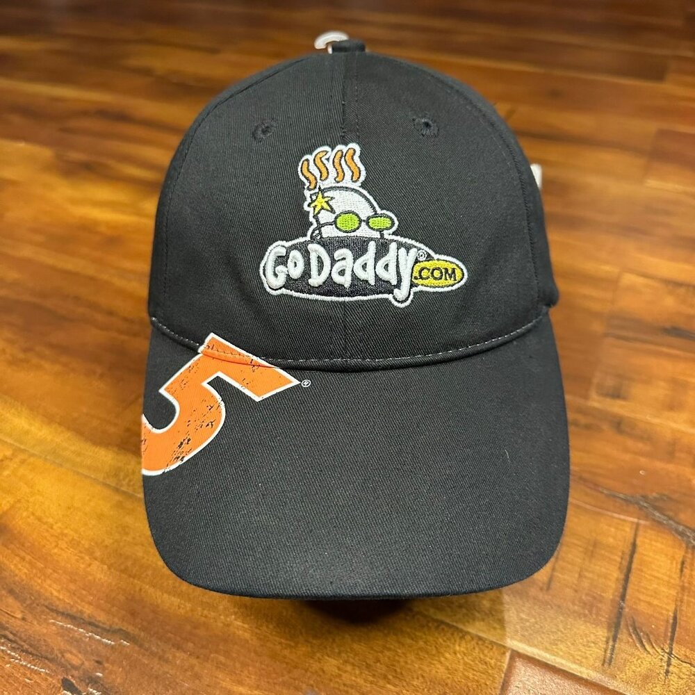 Nascar Mark Martin Go Daddy Chevy #5 Official Pit Racing Hat New with Tags